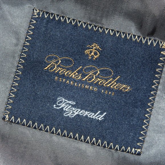 Brooks Brothers Fitzgerald Wool Silk Houndstooth - Picture 5 of 7